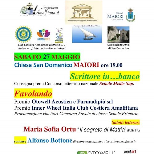 Venerdì a Maiori la serata inaugurale della XVII edizione di ..incostieraamalfitana.it