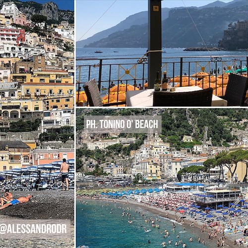 Weekend da record di visitatori in Costa d’Amalfi, spiagge sold-out ad Amalfi, Maiori e Positano