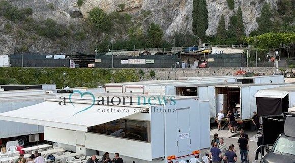 Al Porto turistico di Maiori la base logistica di “Matador” con Michael B. Jordan 