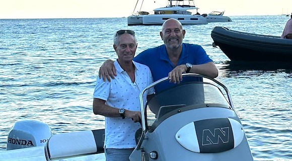 Davide Tizzano a Maiori su invito di Franco Noio: verso eventi di Beach Sprint e Coastal Rowing