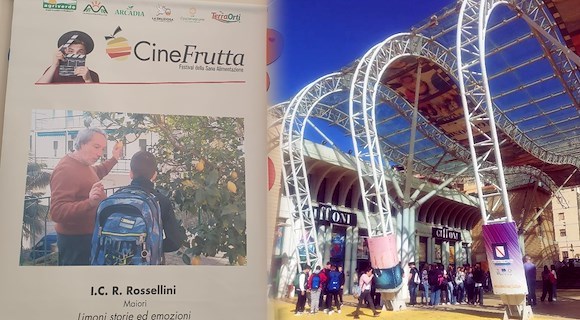 Maiori, gli alunni dell’IC Rossellini finalisti al ‘Festival Cinefrutta 2025’ a Giffoni