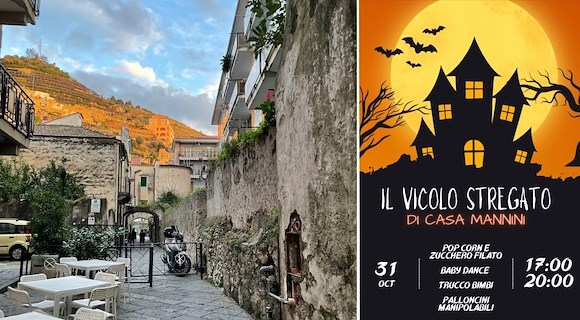 Zucche, luci e magia: Maiori festeggia Halloween nel “Vicolo Stregato”